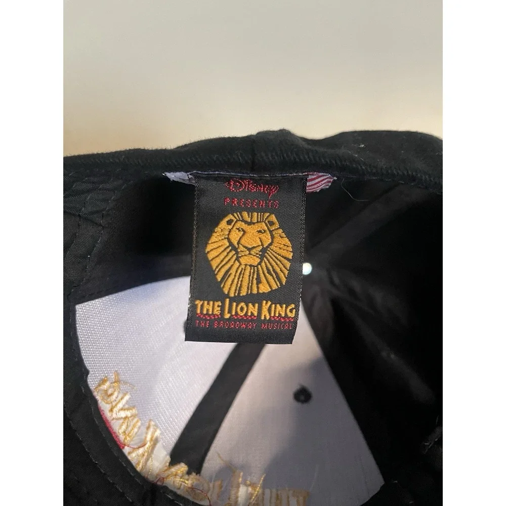 Disney The Lion King Broadway Musical VIP Hat Cap Embroidered Logo One Size